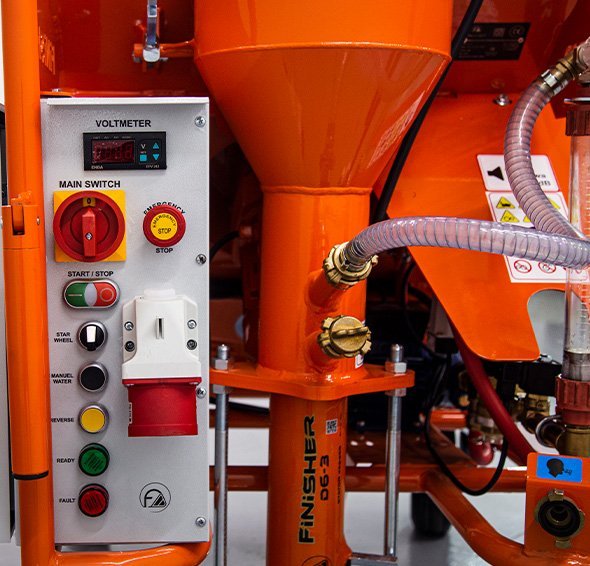 Finisher 380V Trio detalj